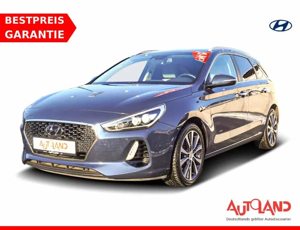 Hyundai i30 Kombi 1.4 T-GDI Premium LED Navi ACC Leder 08/2017-photo-0