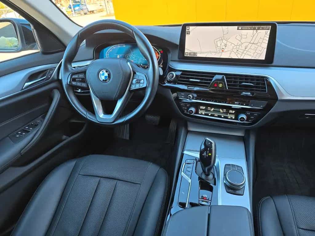 BMW 5 Series 520 d Limousine*AUT*LIVE*NAVI*LEDER*LED*ALU*SHZ* 12/2022-photo-13