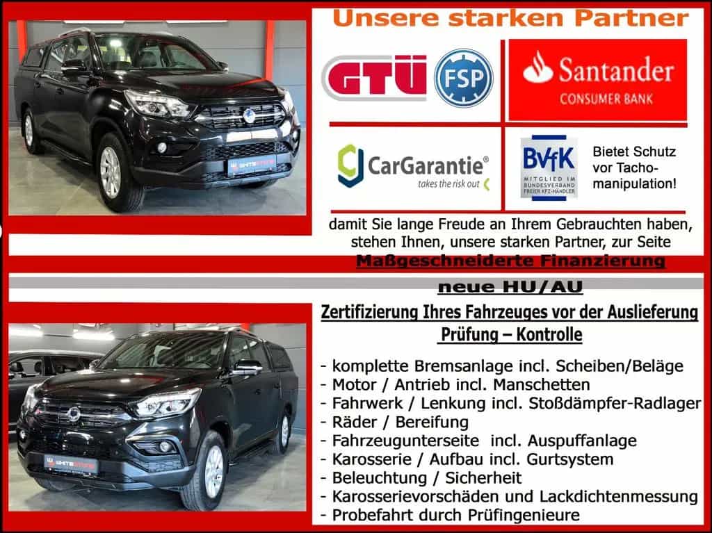 Ssangyong Musso Grand Sapphire 4WD Voll+Sta 12/2020-photo-2