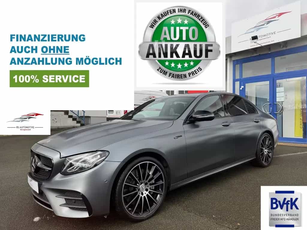 Mercedes-Benz E-Class 53 AMG Limousine 4Matic+*grau matt*VOLL*Gar.* 08/2019-photo-0