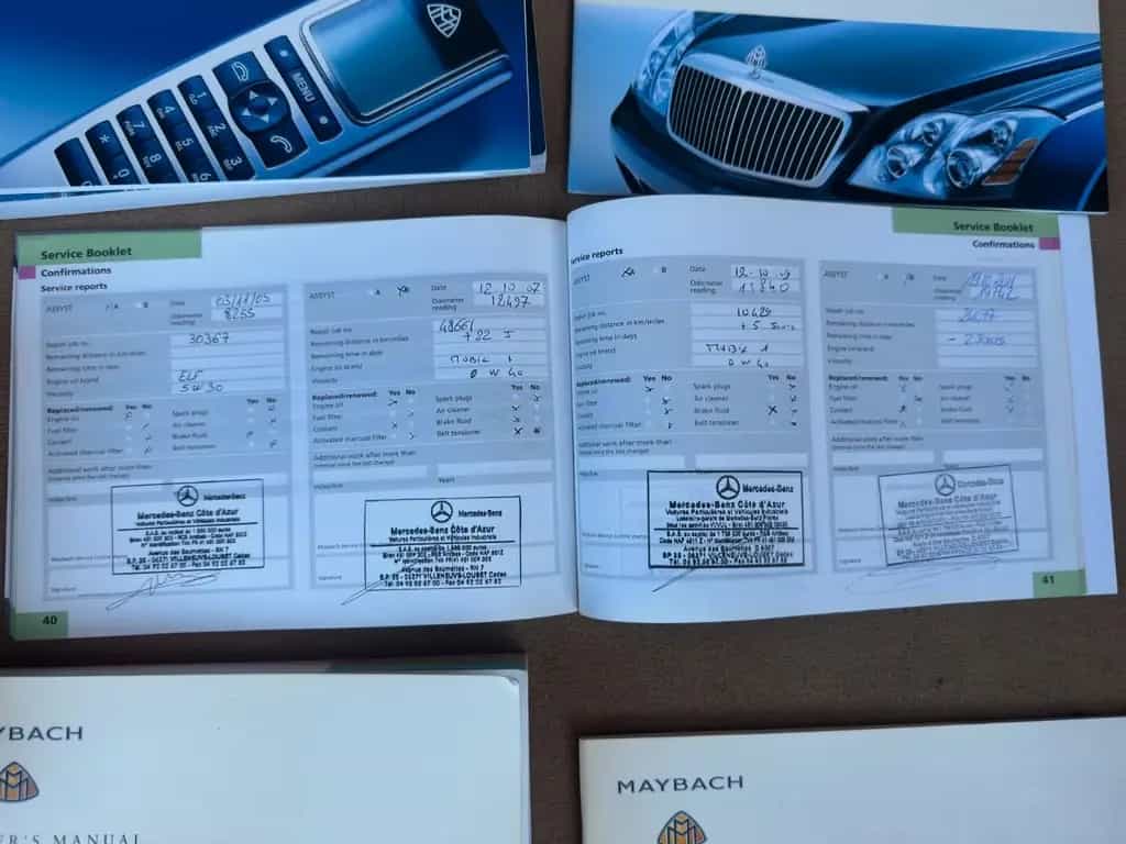 Maybach 57 / Erstbesitz/ Nur 28tkm/ Scheckheftgepflegt 12/2003-photo-28