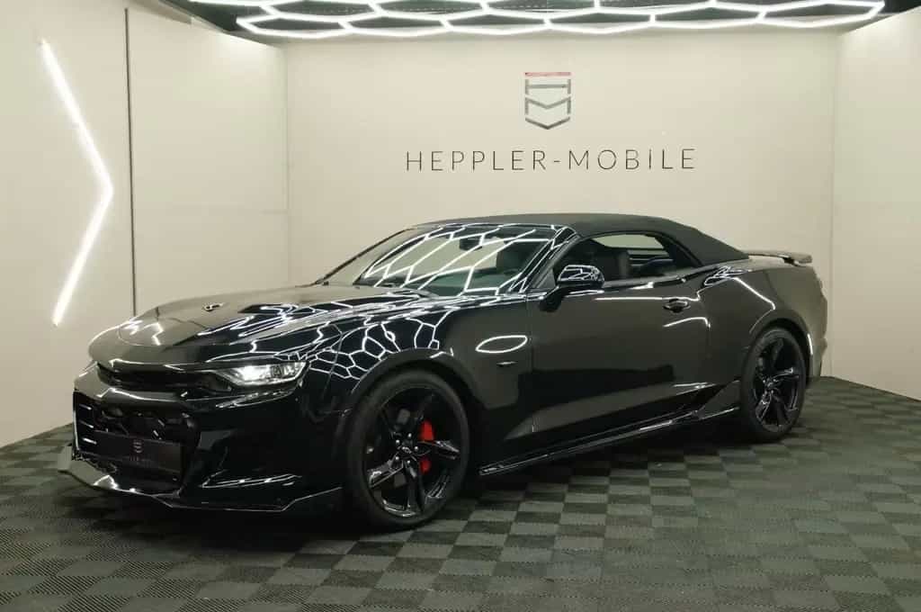 Chevrolet Camaro V8 ZL1 Style Cabrio LED LederPDC SHZ Apple 07/2023-photo-3