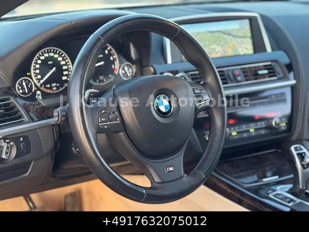 BMW 6 Series 650i Coupe F13 M-Sportpaket LED Pano Kamera 11/2011-photo-35