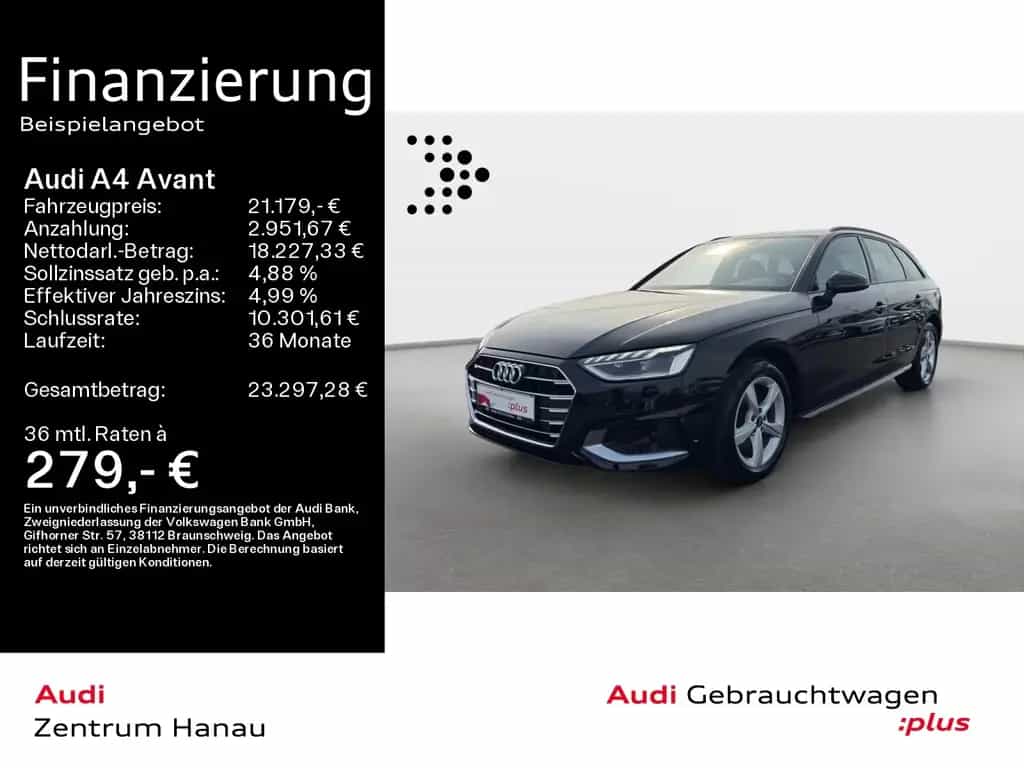 Audi A4 Avant 35 TDI ADVANCED *NAVI*LED*AHK*ALU*PDC* 08/2022-photo-0