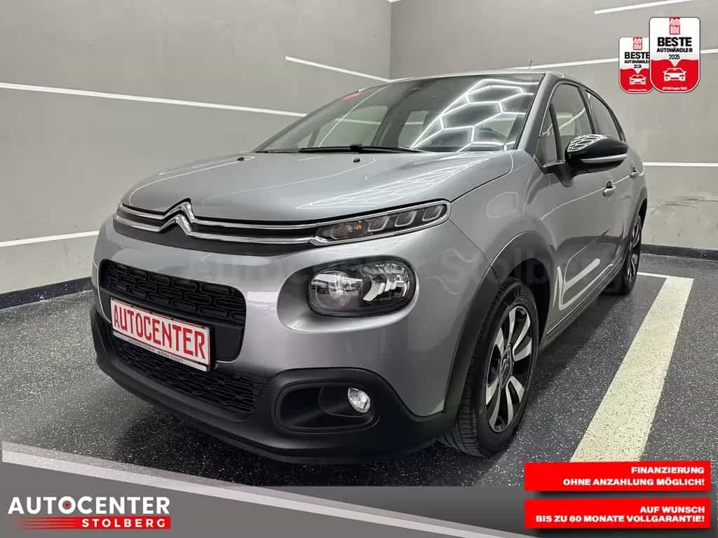 Citroën C3 Shine "1 HAND-CAM-MULTI-ALU-TÜV NEU-WENIG KM" 08/2019-photo-0