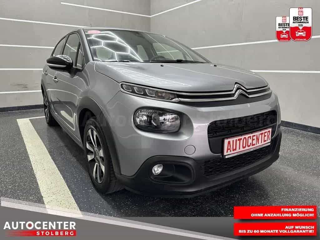Citroën C3 Shine "1 HAND-CAM-MULTI-ALU-TÜV NEU-WENIG KM" 08/2019-photo-1