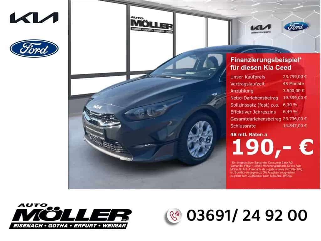 Kia cee'd / Ceed Ceed 1.5T Vision DCT7 Komfort+ Navi Kamera ACC K 06/2025-photo-0