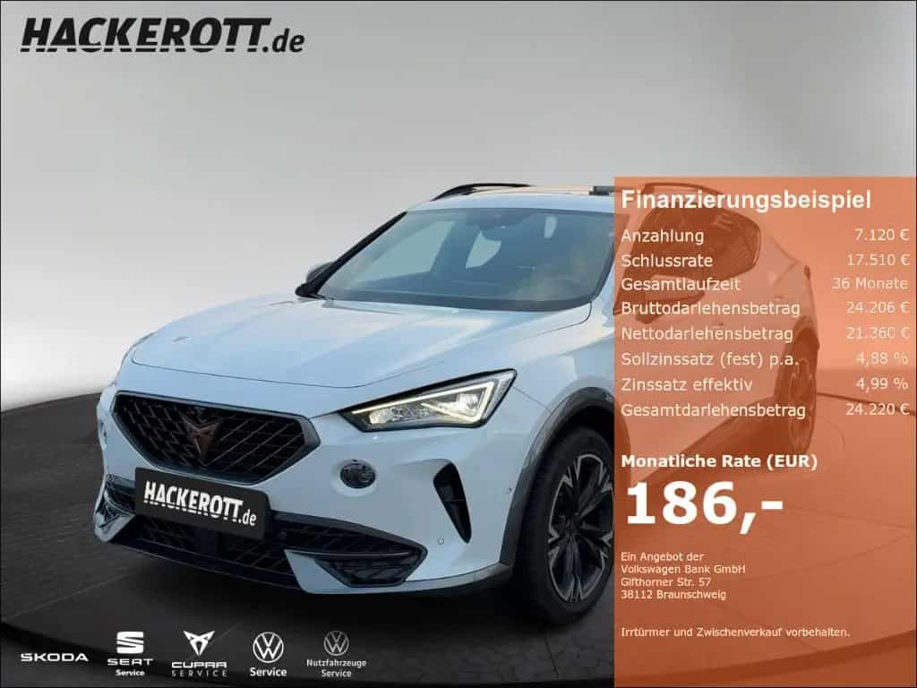Cupra Formentor 1.5 TSI DSG Navi Parklenka. ACC Pano e 09/2022-photo-0