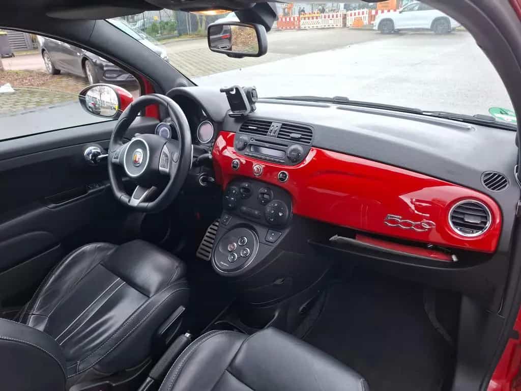 Abarth 500 Cabrio*Leder*Klima*Garantie* 11/2012-photo-14