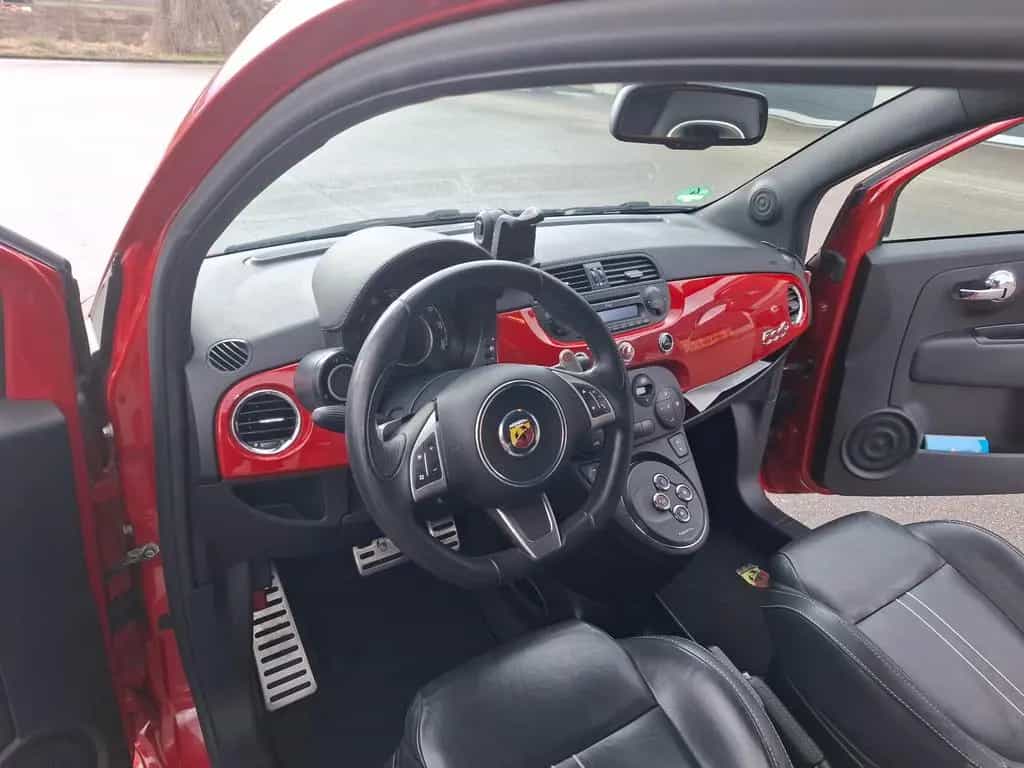 Abarth 500 Cabrio*Leder*Klima*Garantie* 11/2012-photo-16
