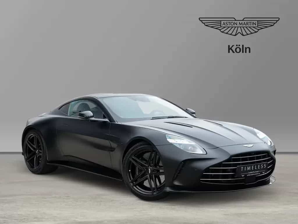 Aston Martin V8 Vantage Vantage V8 Coupe Satin Onyx Black / Onyx Black 06/2024-photo-0