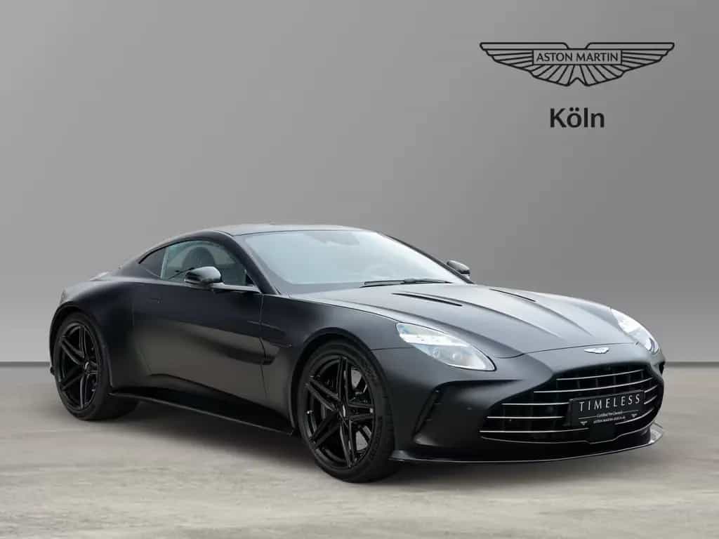 Aston Martin V8 Vantage Vantage V8 Coupe Satin Onyx Black / Onyx Black 06/2024-photo-1
