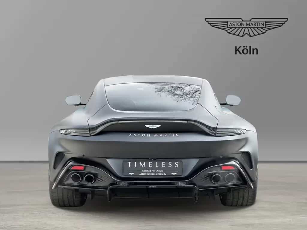 Aston Martin V8 Vantage Vantage V8 Coupe Satin Onyx Black / Onyx Black 06/2024-photo-4