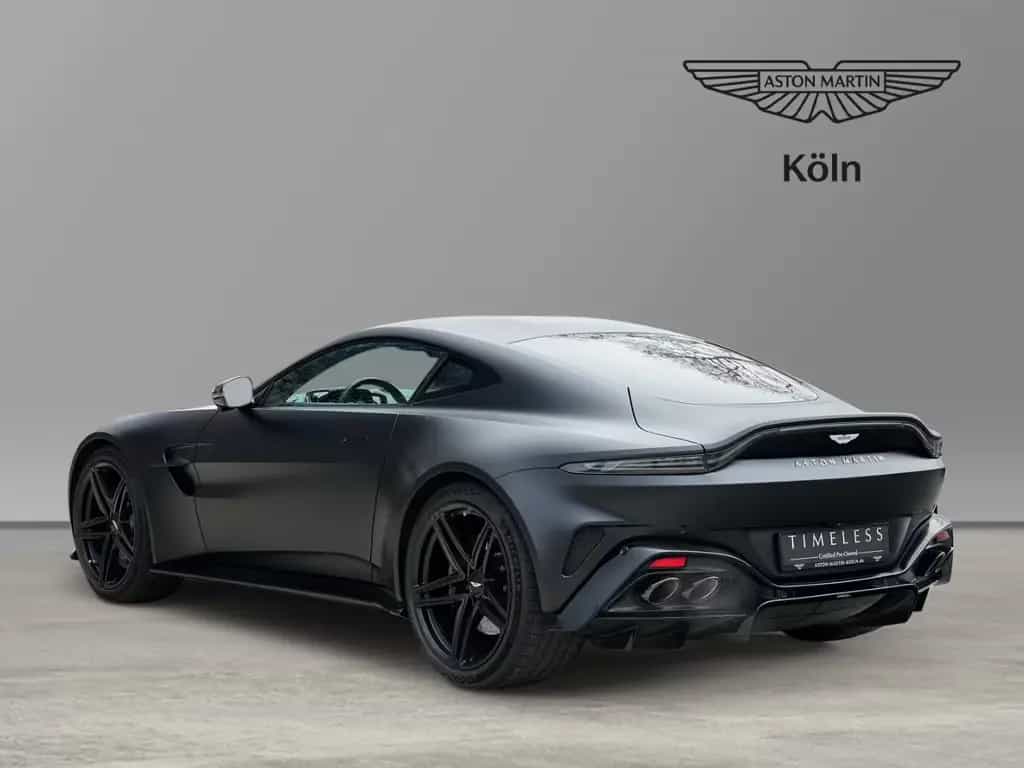 Aston Martin V8 Vantage Vantage V8 Coupe Satin Onyx Black / Onyx Black 06/2024-photo-5
