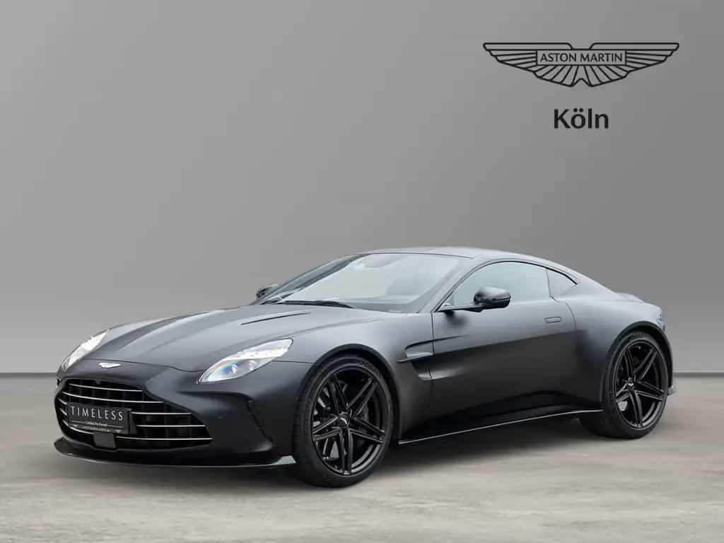 Aston Martin V8 Vantage Vantage V8 Coupe Satin Onyx Black / Onyx Black 06/2024-photo-7