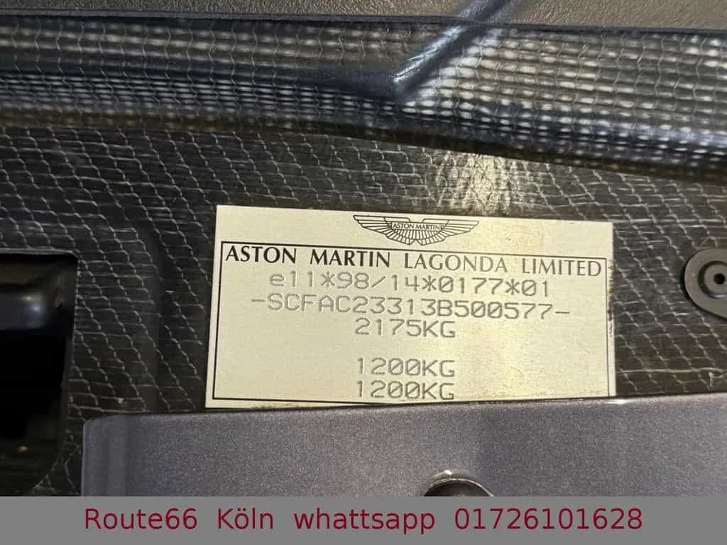 Aston Martin Vanquish V12 .Dt.Auto.Tüv Neu,SHG 01/2003-photo-32