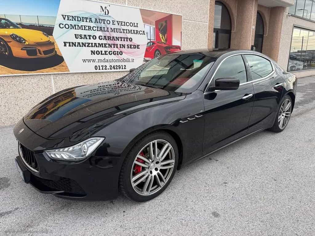 Maserati Ghibli MASERATI Ghibli V6 Diesel 275 CV CERCHI 20 STUPE 04/2015-photo-0