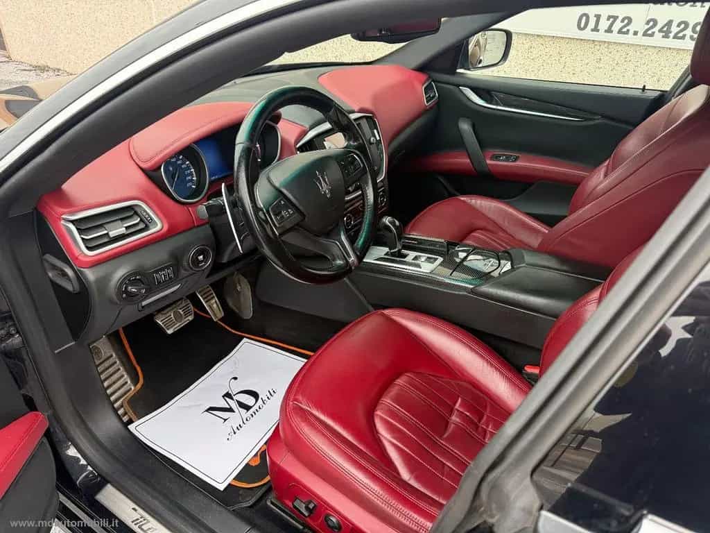 Maserati Ghibli MASERATI Ghibli V6 Diesel 275 CV CERCHI 20 STUPE 04/2015-photo-5