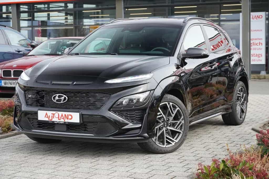 Hyundai KONA 1.6 T-GDI N Line Klimaaut. LED Kamera 08/2021-photo-1