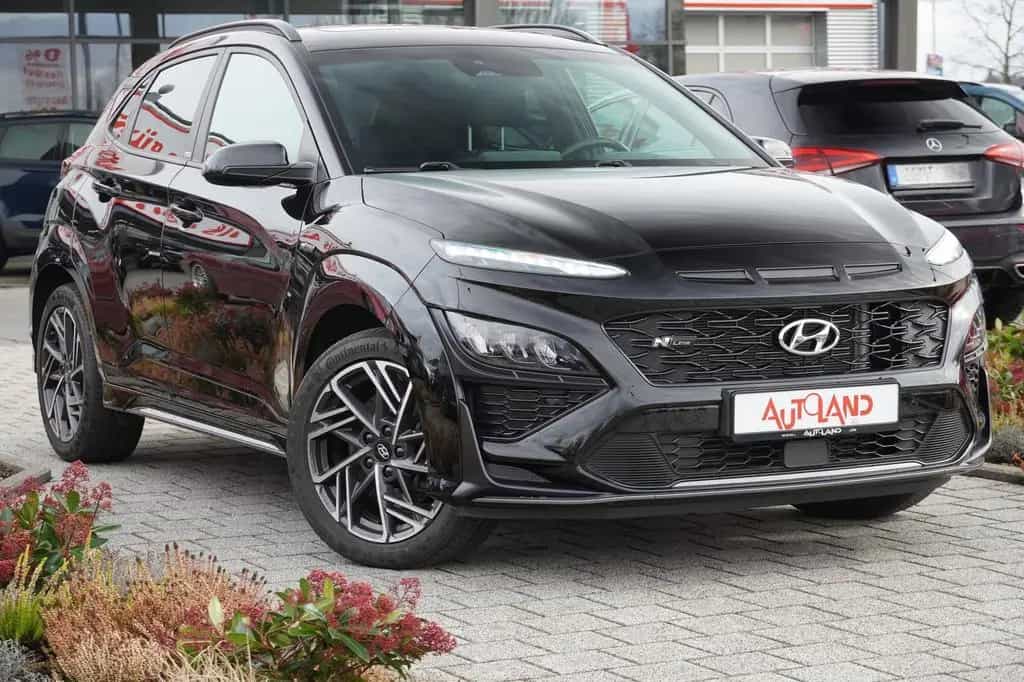 Hyundai KONA 1.6 T-GDI N Line Klimaaut. LED Kamera 08/2021-photo-3