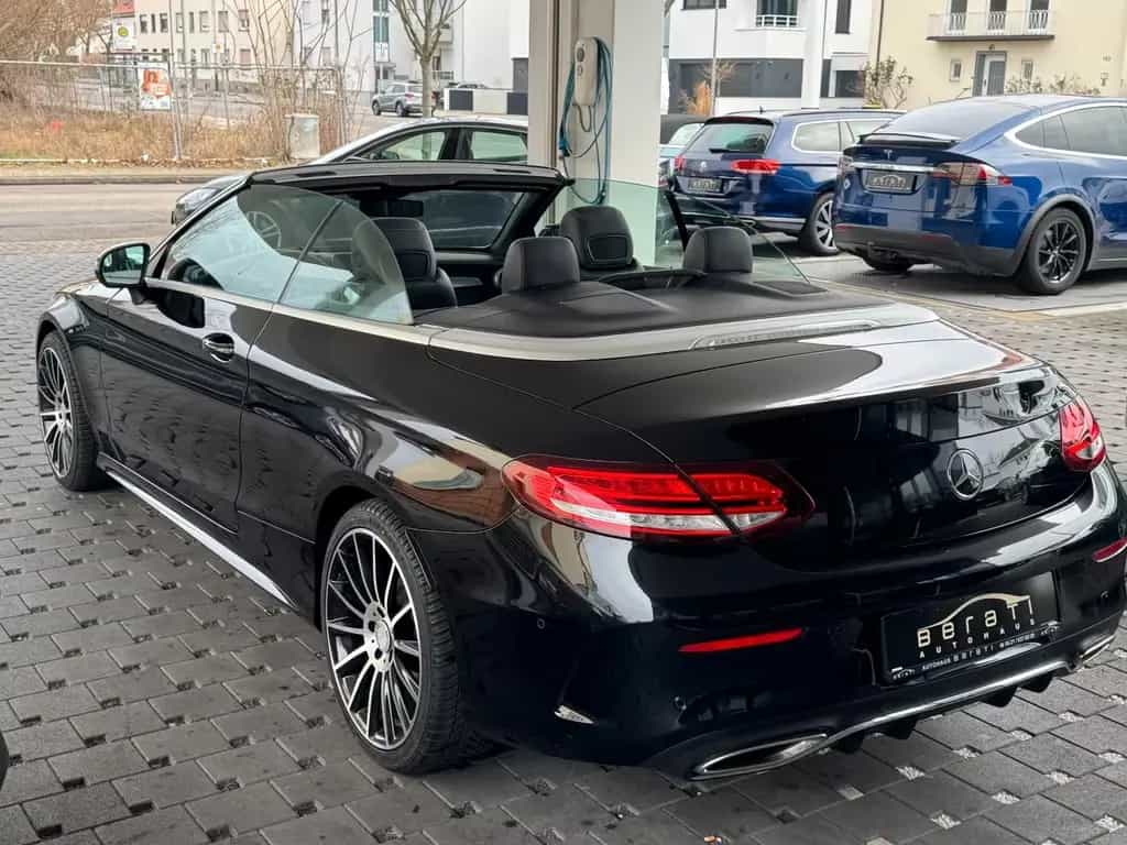 Mercedes-Benz C-Class 180 Cabriolet AMG|LED|AirScarf|AirCap|AppleCar 04/2019-photo-2