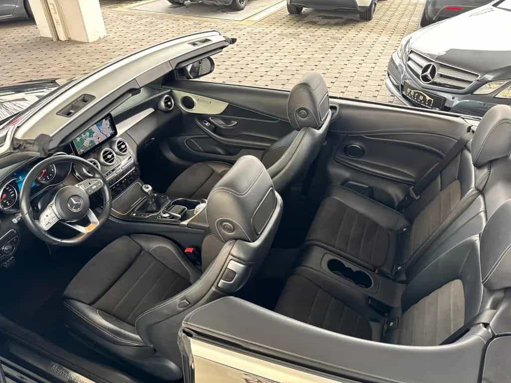 Mercedes-Benz C-Class 180 Cabriolet AMG|LED|AirScarf|AirCap|AppleCar 04/2019-photo-35