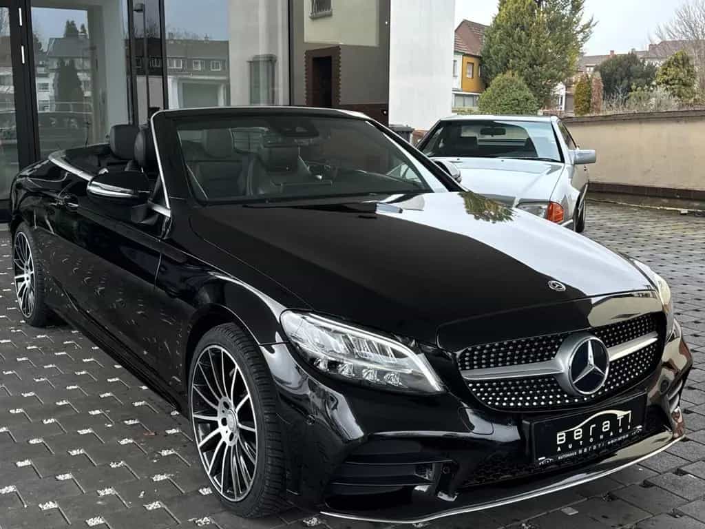 Mercedes-Benz C-Class 180 Cabriolet AMG|LED|AirScarf|AirCap|AppleCar 04/2019-photo-37