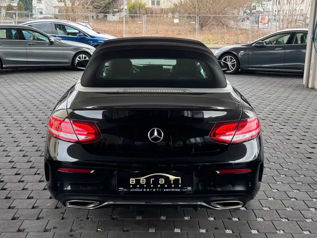 Mercedes-Benz C-Class 180 Cabriolet AMG|LED|AirScarf|AirCap|AppleCar 04/2019-photo-5