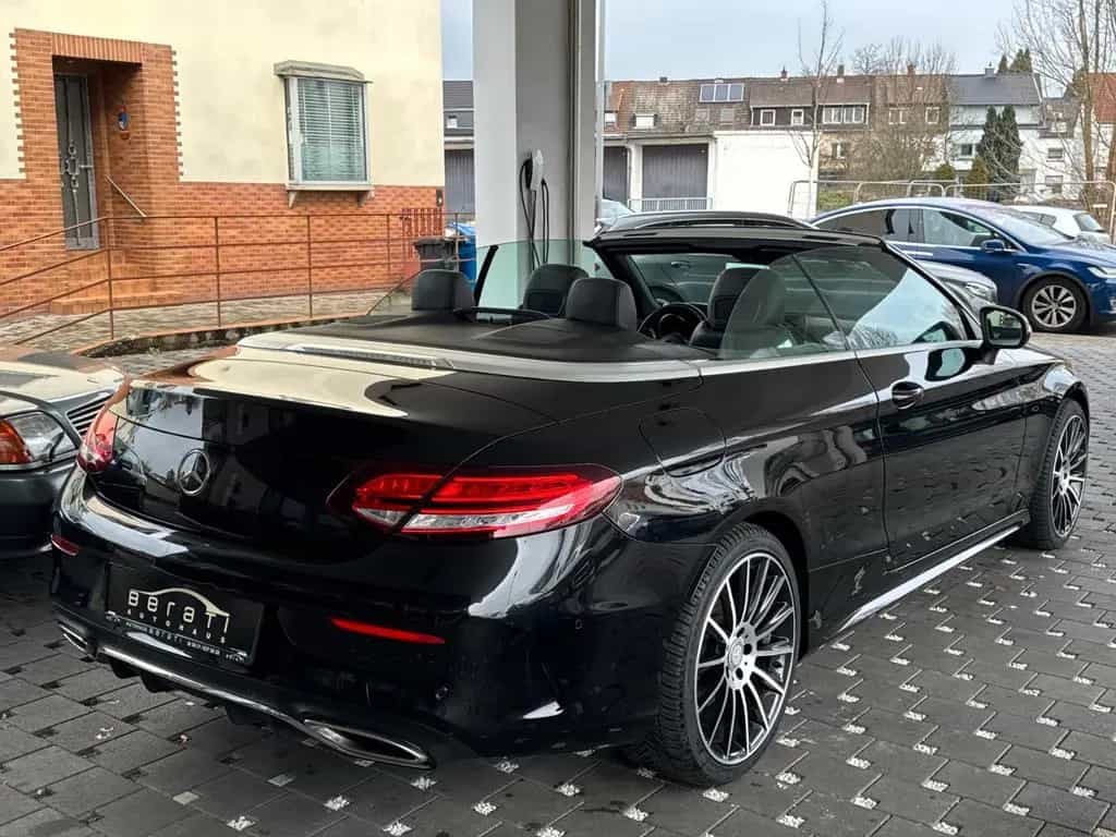 Mercedes-Benz C-Class 180 Cabriolet AMG|LED|AirScarf|AirCap|AppleCar 04/2019-photo-9
