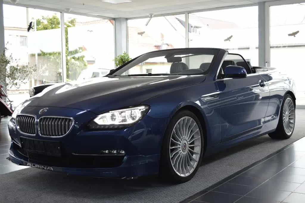 ALPINA B6 Biturbo Cabrio Limited*LED*Alpinablau* 07/2012-photo-2