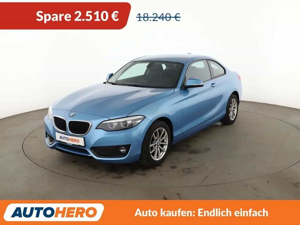 BMW 2 Series 218i Advantage *NAVI*LED*PDC*SHZ*TEMPO*ALU* 10/2018-photo-0