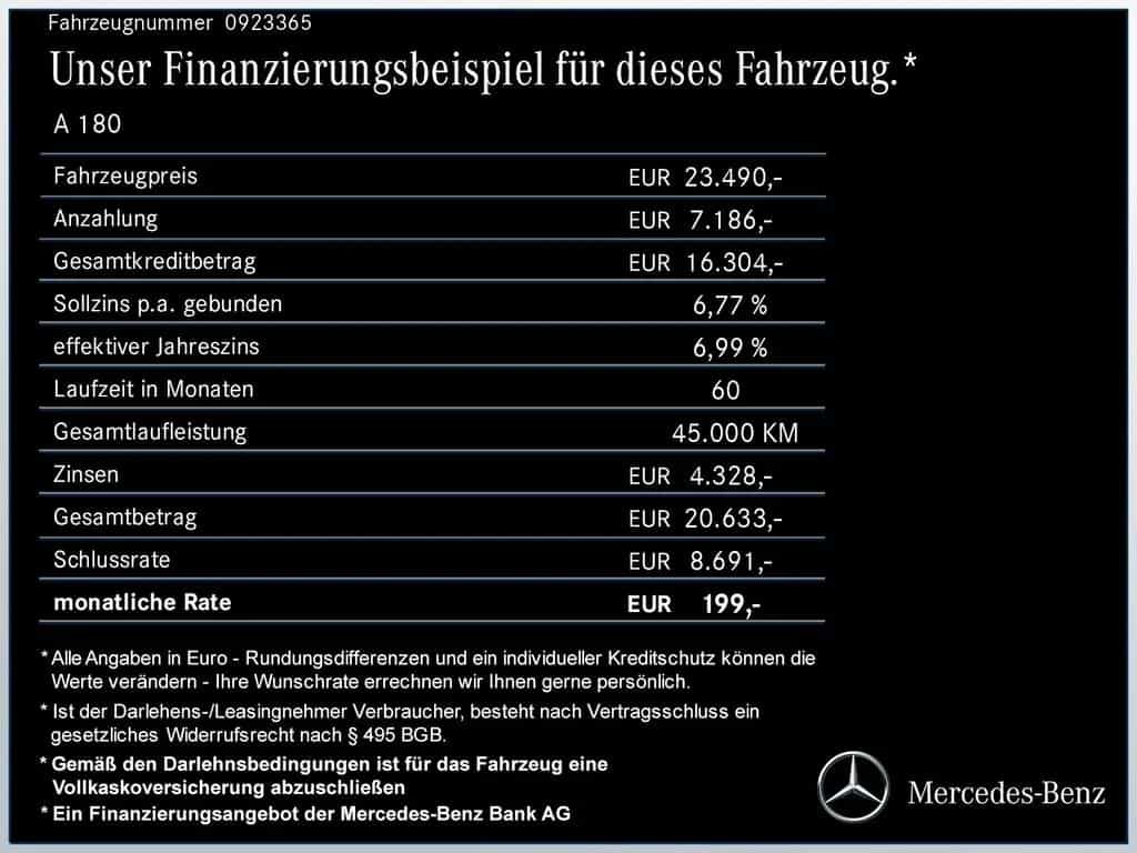 Mercedes-Benz A-Class 180 AMG+NIGHT+EDIT-2020+AMBI+SOUND+SPUR/BREMS 11/2020-photo-17
