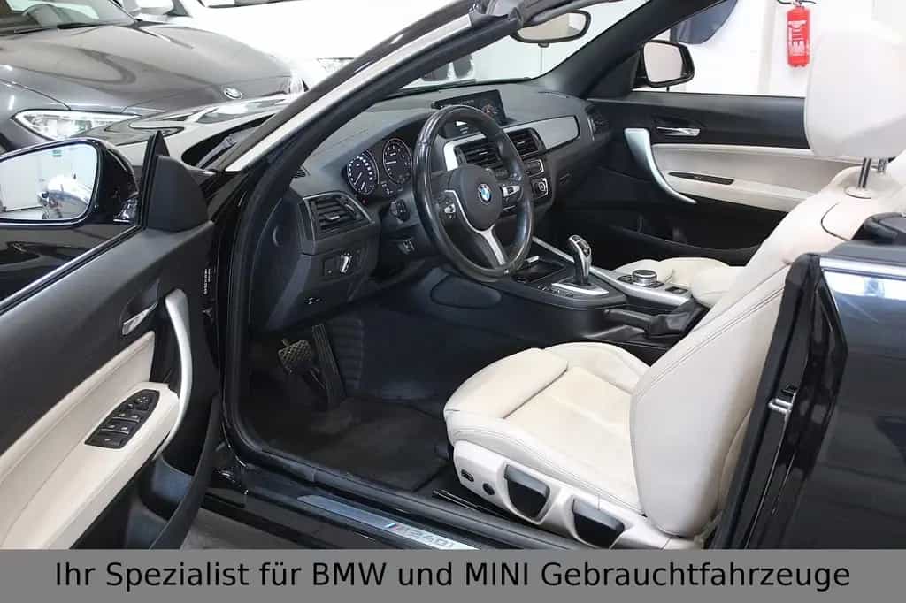 BMW M240i xDrive Cabrio1.Hand*Scheckheft*ACC*LED 11/2017-photo-11