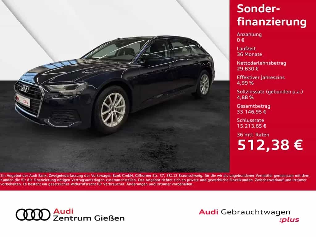 Audi A6 Avant 35 TDI basis AHK Assistenzpaket LED Nav 12/2022-photo-1