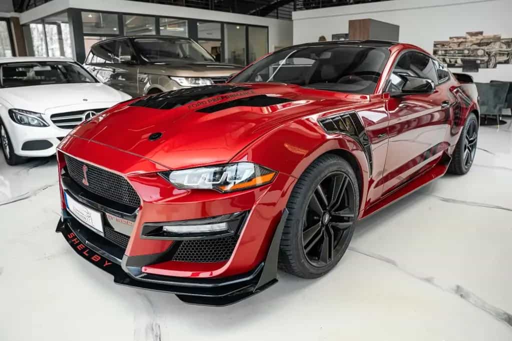 Ford Mustang 3,7 V6 Gt 500 SHELBY TESLA NAVI ALCANTAR 04/2017-photo-0