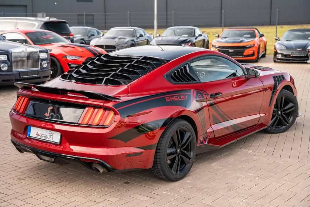Ford Mustang 3,7 V6 Gt 500 SHELBY TESLA NAVI ALCANTAR 04/2017-photo-12