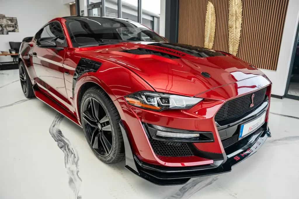 Ford Mustang 3,7 V6 Gt 500 SHELBY TESLA NAVI ALCANTAR 04/2017-photo-2