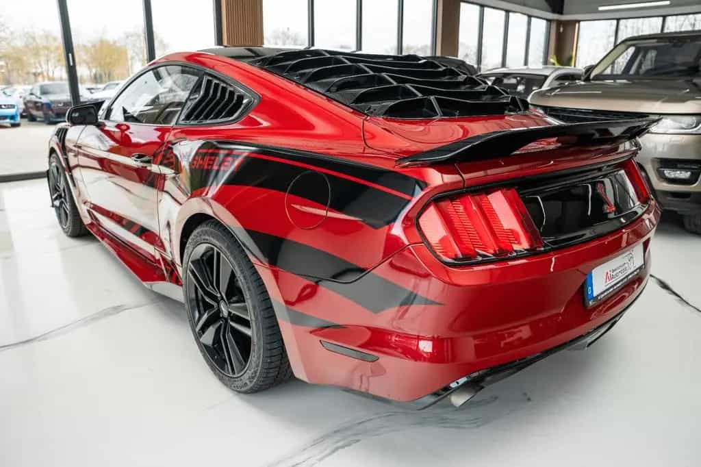 Ford Mustang 3,7 V6 Gt 500 SHELBY TESLA NAVI ALCANTAR 04/2017-photo-3