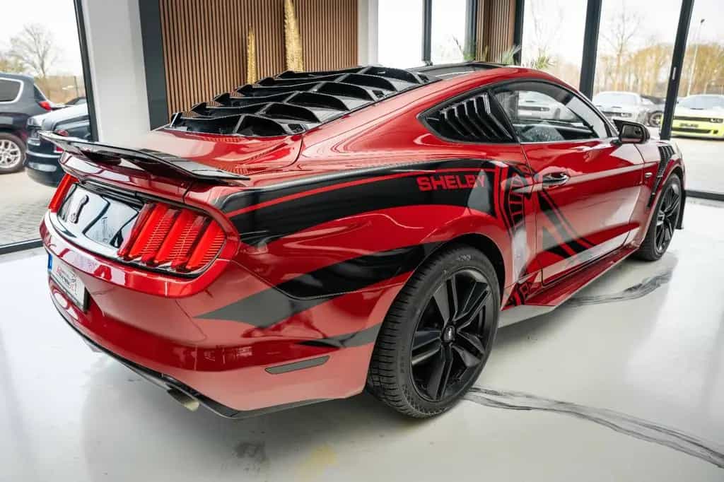 Ford Mustang 3,7 V6 Gt 500 SHELBY TESLA NAVI ALCANTAR 04/2017-photo-4