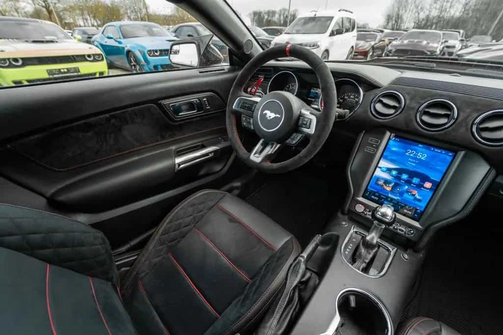 Ford Mustang 3,7 V6 Gt 500 SHELBY TESLA NAVI ALCANTAR 04/2017-photo-46