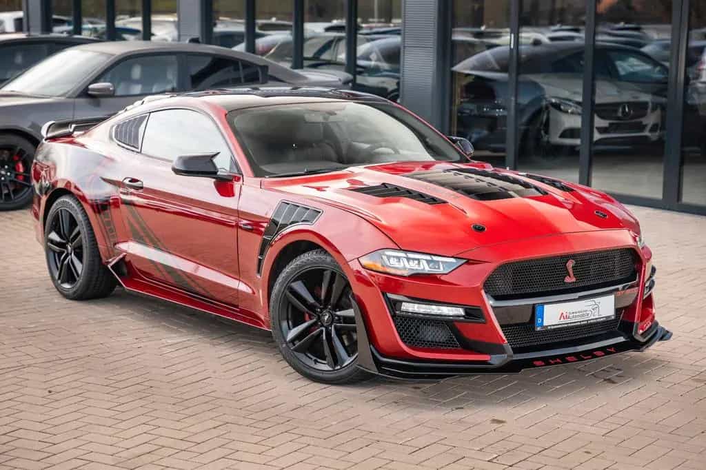 Ford Mustang 3,7 V6 Gt 500 SHELBY TESLA NAVI ALCANTAR 04/2017-photo-7