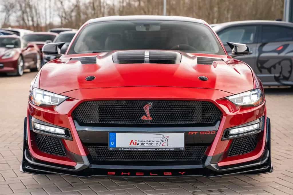 Ford Mustang 3,7 V6 Gt 500 SHELBY TESLA NAVI ALCANTAR 04/2017-photo-8