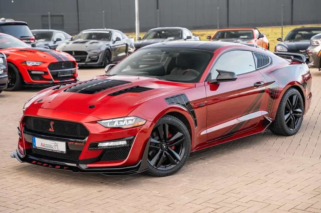 Ford Mustang 3,7 V6 Gt 500 SHELBY TESLA NAVI ALCANTAR 04/2017-photo-9