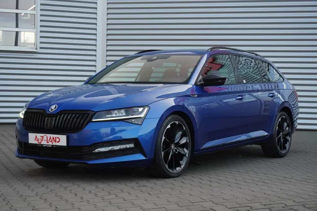 Skoda Superb Combi 2.0 TSI Sportline DSG LED DCC PDC 10/2021-photo-1