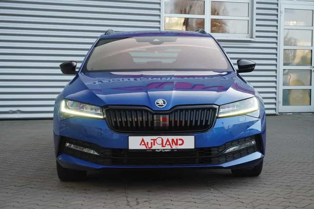 Skoda Superb Combi 2.0 TSI Sportline DSG LED DCC PDC 10/2021-photo-2
