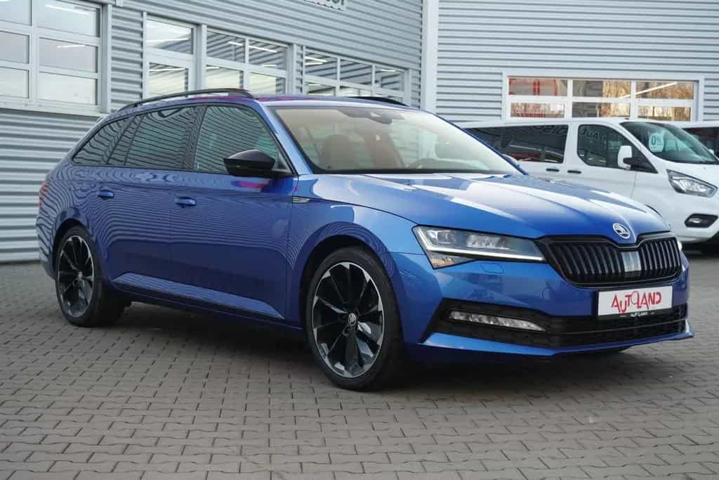 Skoda Superb Combi 2.0 TSI Sportline DSG LED DCC PDC 10/2021-photo-3