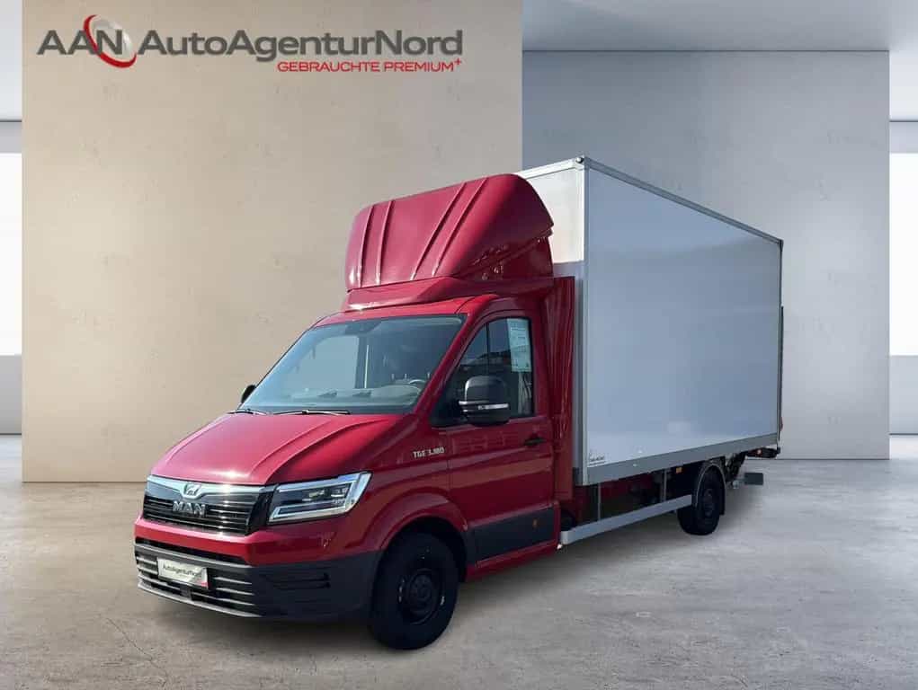MAN TGE Koffer LBW 750kg+NAVI+GRA+KLIMA 03/2025-photo-0