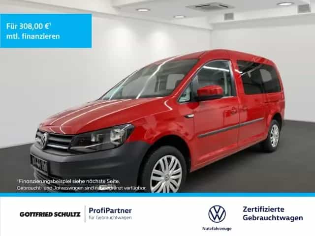 Volkswagen Caddy Maxi Trendline 1.4 TSI Navi Klima AppConne 11/2019-photo-0