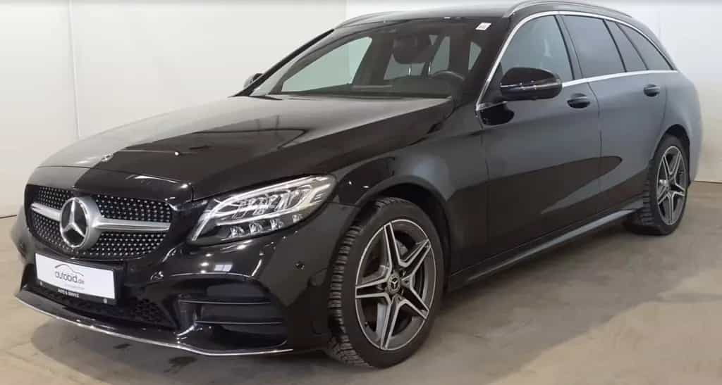 Mercedes-Benz C-Class 200T AMG Line*360*Kamera*Ambiente*LED*Leder 10/2019-photo-0