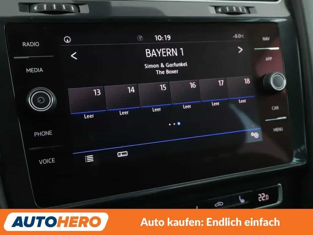 Volkswagen Golf VII 1.4 TSI Comfortline BM*NAVI*ACC*CAM*PDC 08/2017-photo-20